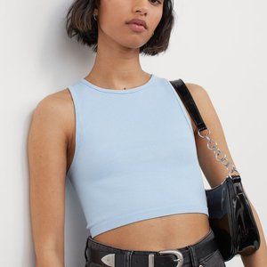 H&M Blue Crop Tank